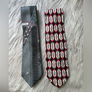 Two mens neck ties